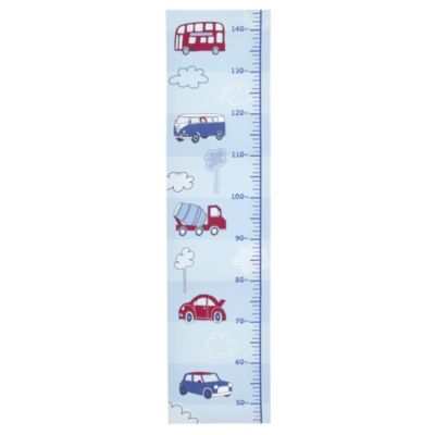 Motor Mania Height Chart Wall Art 100x25cm