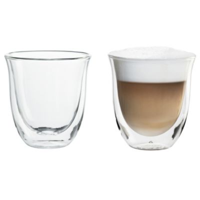 DeLonghi 2 Cappuccino Glasses