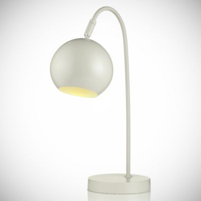 Cream Metal Desk Lamp