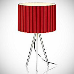 Tu Red Tripod Table Lamp