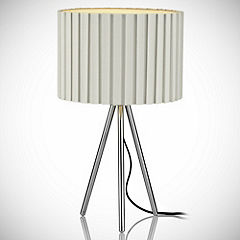 Cream Tripod Table Lamp