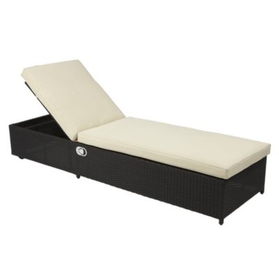 Cannes Sunlounger with Hydraulic Back