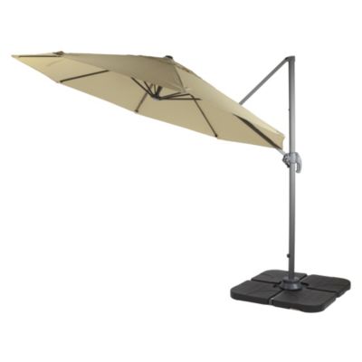 Royalcraft 3m Deluxe Rotational Parasol Sahara