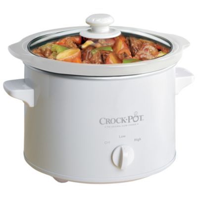 Crock-Pot White 2-person Slow Cooker