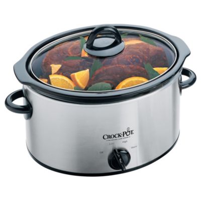 Crock-Pot 3.5L Stainless Steel Slow Cooker