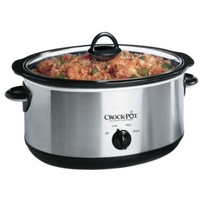 Crock-Pot 6.5L Chrome Slow Cooker