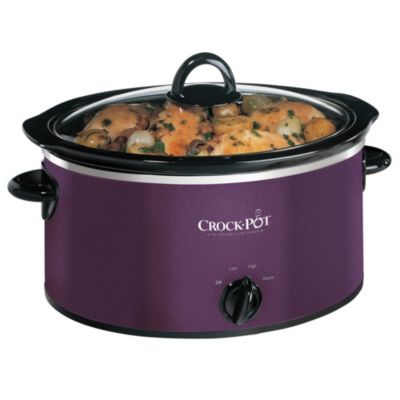 Crock-Pot 3.5L Aubergine Slow Cooker