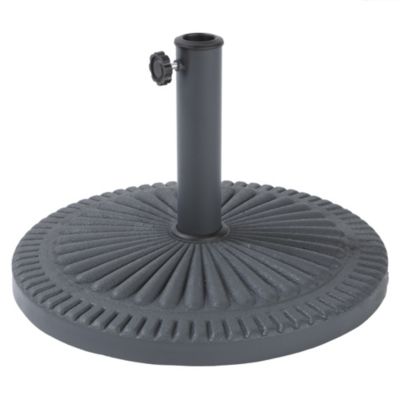 Parasol Base Black Round