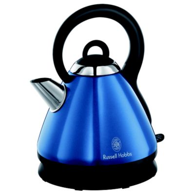 Russell Hobbs 18588 Blue Heritage Kettle Blue