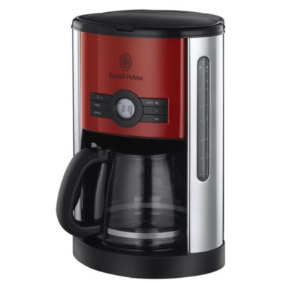 Russell Hobbs 18496 Heritage Digital Coffee Maker Red