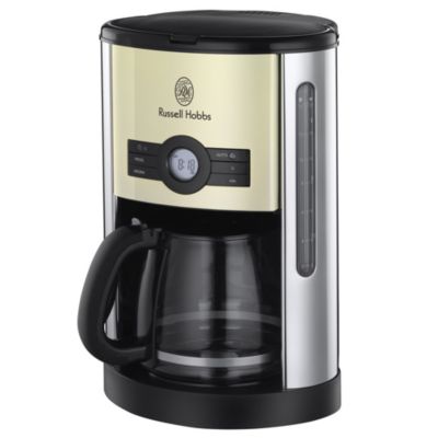 Russell Hobbs 18498 Cream Digital Heritage Coffee Maker