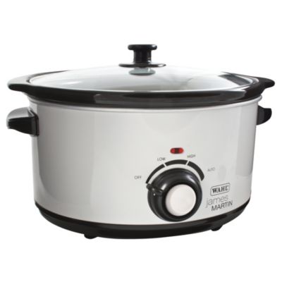 Wahl James Martin Black and White Slow Cooker