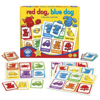Orchard Toys Red Dog Blue Dog Match Lotto