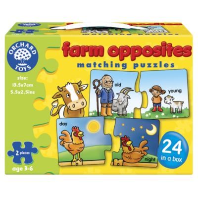 Orchard Toys Farm Animal Opposites
