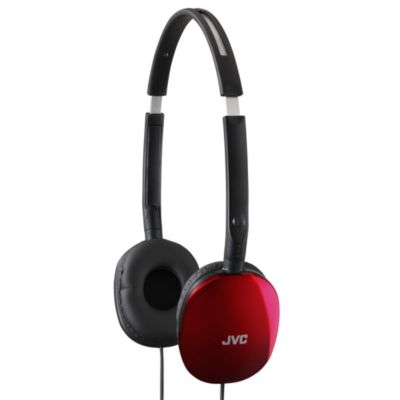 JVC HAS160 Flat over ear headphones red