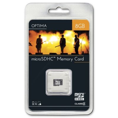 Optima 8GB MicroSDHC Card