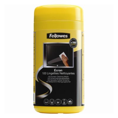 Fellowes Cleaning Wipes Tub 100-pack