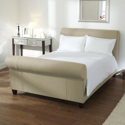 Kyoto Chelsea Double Bedstead Stone