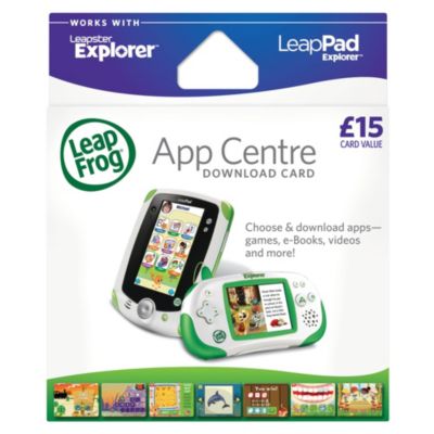 LeapFrog Explorer App Centre Download Card