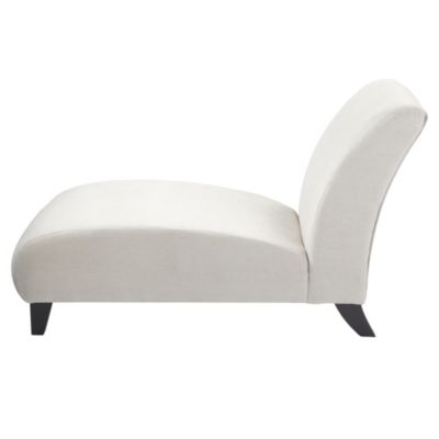 Elliot Natural Velvet Chenille Chaise