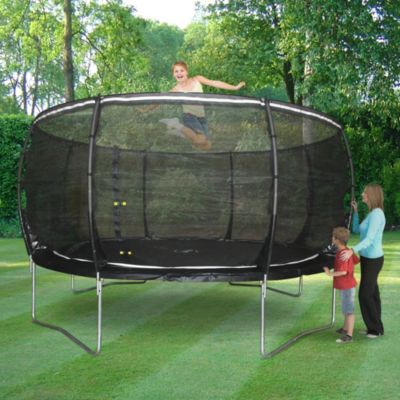 Plum 8ft Magnitude Trampoline and 3G Enclosure