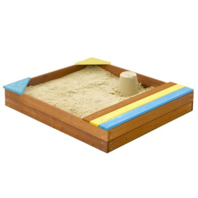 Plum Store-it Outdoor Play Wooden Sand Pit