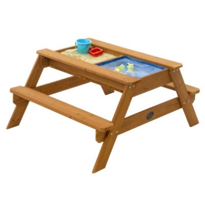 Plum Build and Splash Wooden Sand and Water Table