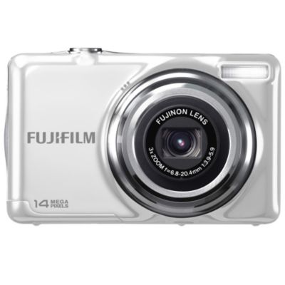 Fuji Finepix JV300 14 Megapixel 3x Zoom White Compact Digital Camera