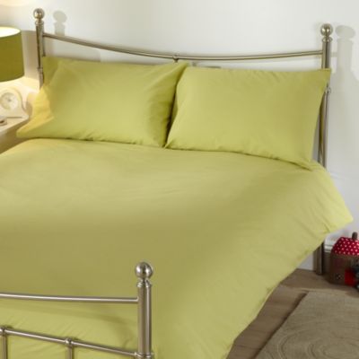 Tu Soft Lime Plain Dye Bed Linen Set