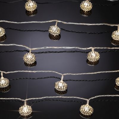 Tu Metal Film Globe Light String