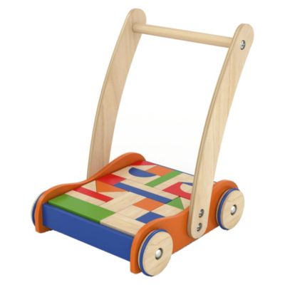 Grow & Play Push & Pull Blocks Cart