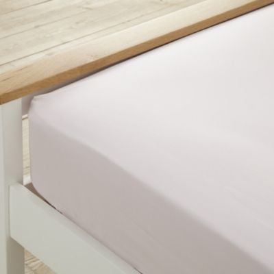 Tu Fitted Sheet Plain Non-iron Country Pink