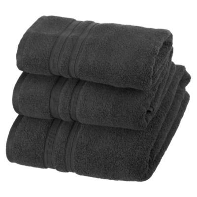 Home Collection Black Towel