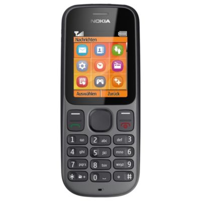 Virgin Nokia 100 Black Mobile Phone