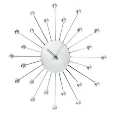 Tu Metal Spoke Clock