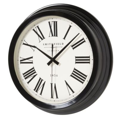 Tu Large Black Clock