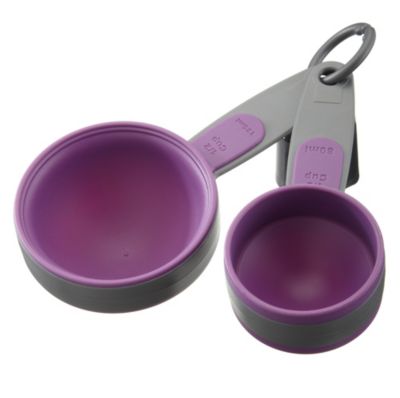 Sainsbury's Colour Plum Measuring Cup Set