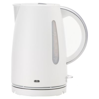 Sainsbury's White Plastic Kettle