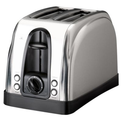Sainsbury's Stainless Steel 2-slice Toaster