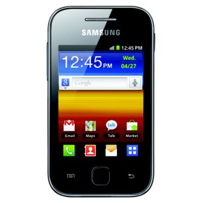 Vodafone Samsung Galaxy Y Black Mobile Phone