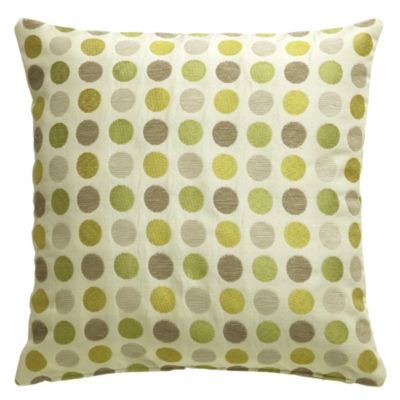 Tu Green Circles Cushion