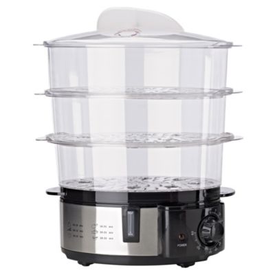 Sainsbury's 8.5L 3-tier Steamer