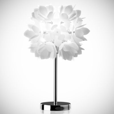 Lulu White Floral Table Lamp