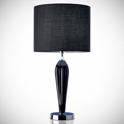 Tu Sebastian Black Glass Table Lamp