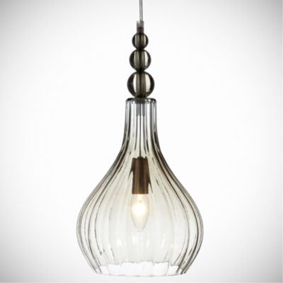 Tu Marianne Smoked Glass Ceiling Light