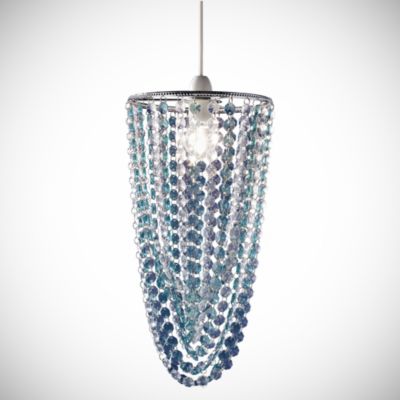 Tu Lily Teal Waterfall Pendant