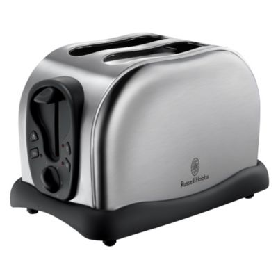 Russell Hobbs 18662 Brushed Steel 2-slice Toaster