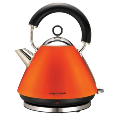Morphy Richards Orange Pyramid Accents Kettle