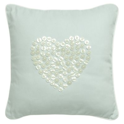 Tu Heart Button Cushion