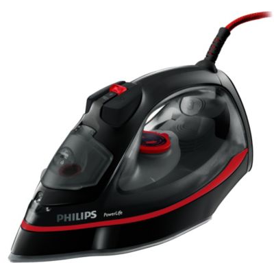 Philips Powerlife GC2965/02 Steam Iron Black & Red
